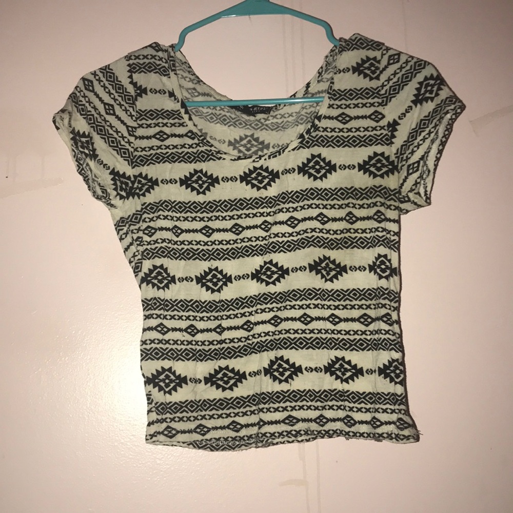 Cropped shirt—Small-Medium